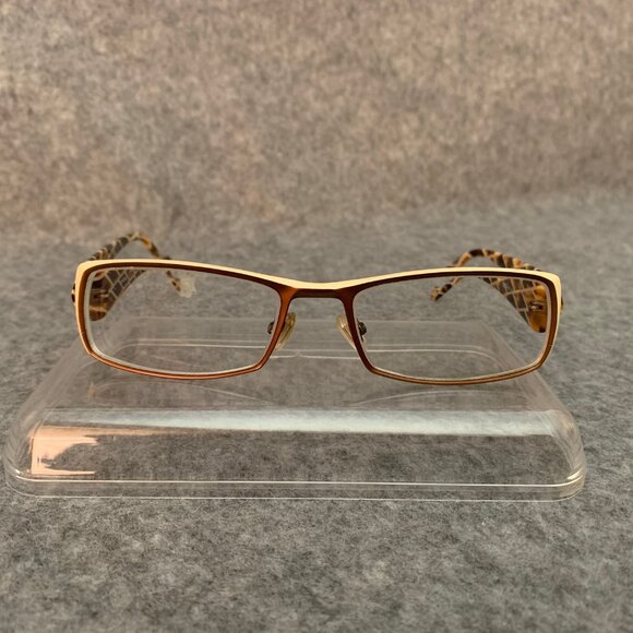 Etina Barcelona Women’s Bergerac Havana Optical/Prescription Eyeglasses Frame - Picture 8 of 14